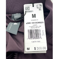 ADIDAS BY STELLA MCCARTNEY WOVEN BOMBER JACKET IN MINERAL RED SIZE M IW9891 