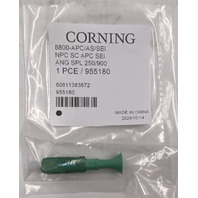 QTY 60 CORNING 8800-APC FIBER OPTIC CONNECTOR W/ SEMI-TIGHT BUFFER 80611383672