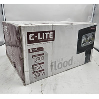C-LITE LED FLOOD LIGHT 13900L 118W 250W PSMH C-FL-A-RTS2-14L-50K-DB