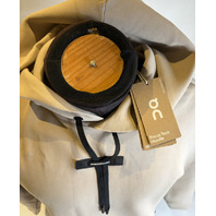 ON MENS RUNNING ON CLOUDS FOCUS TECH HOODIE IN DESERT SZ M 1MF30290603