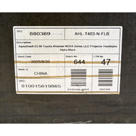 ALPHAREX AHL-T403-N-FLB TOYOTA 4RUNNER 03-09 NOVA LED HEADLIGHTS ALPHA-BLACK