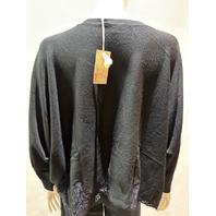 JOHNNY WAS WOMEN'S LACE OVERSIZED PULLOVER PENELLOPE M65525 SZ L-XL MSRP:$428