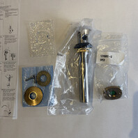 KOHLER 23887-BV 1.2 GPM VESSEL BATHROOM FAUCET ROW DESIGN SPOUT AND DRAIN 