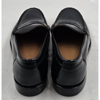 ALLEN EDMONDS NEWMAN MEN'S LEATHER PENNY LOAFERS SZ 9 D BLACK