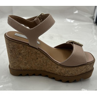 STELLA MCCARTNEY SNEAK ELYSE SANDAL 120 ECO GRAINY ALTER MAT BLUSH SIZE 9 EU 39