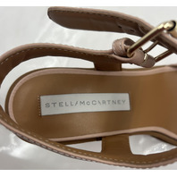 STELLA MCCARTNEY SNEAK ELYSE SANDAL 120 ECO GRAINY ALTER MAT BLUSH SIZE 9 EU 39