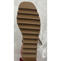STELLA MCCARTNEY SNEAK ELYSE SANDAL 120 ECO GRAINY ALTER MAT BLUSH SIZE 9 EU 39