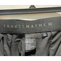 TRAVIS MATHEW MENS WANDERLUST GOLF PANT A44928 COLOR BLACK SIZE 42 NWT
