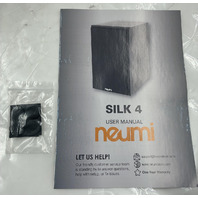 NEUMI SILK 4 PASSIVE BOOKSHELF SPEAKERS PAIR 4-INCH WOOFER HOME THEATER