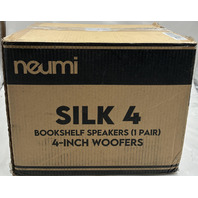 NEUMI SILK 4 PASSIVE BOOKSHELF SPEAKERS PAIR 4-INCH WOOFER HOME THEATER