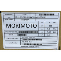 MORIMOTO XB XBLED HEADLIGHTS FOR 2010-19 TOYOTA 4RUNNER LF559 PAIR