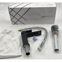 AQUABRASS TMR PLUS ELECTRO BLACK SINGLE HOLE LAVATORY FAUCET TMR14EBK