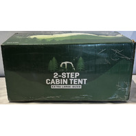 REACTIVE OUTDOOR 2-STEP CABIN B018 EXTRA LARGE SIZED 10P WATERPROOF
