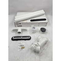 KOHLER K-7272-BL CLEARFLO SLOTTED OVERFLOW BATH DRAIN BLACK