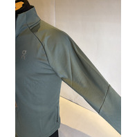 ON MENS RUNNING ON CLOUDS CLIMATE SHIRT IN OLIVE SIZE MEDIUM 1ME10600153