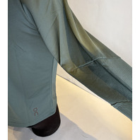 ON MENS RUNNING ON CLOUDS CLIMATE SHIRT IN OLIVE SIZE MEDIUM 1ME10600153