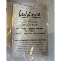 LEOVINCE LV ONE EVO BLACK EDITION FULL SYSTEM EXHAUST 14379EBNU STAINLESS STEEL