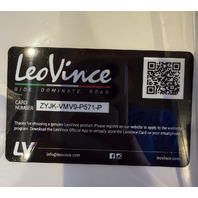 LEOVINCE LV ONE EVO BLACK EDITION FULL SYSTEM EXHAUST 14379EBNU STAINLESS STEEL