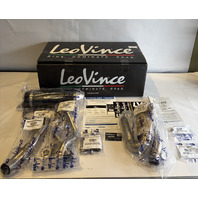 LEOVINCE LV ONE EVO BLACK EDITION FULL SYSTEM EXHAUST 14379EBNU STAINLESS STEEL