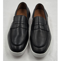 ALLEN EDMONDS RANDOLPH MEN'S LEATHER SLIP-ON SNEAKERS SZ 9.5 D BLACK