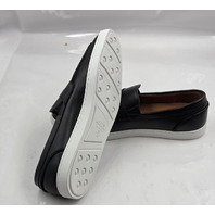 ALLEN EDMONDS RANDOLPH MEN'S LEATHER SLIP-ON SNEAKERS SZ 9.5 D BLACK