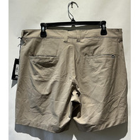 TRAVIS MATHEW MEN WANDERLUST GOLF SHORT 7 INCH A41384 KHAKI SIZE 34 NWT