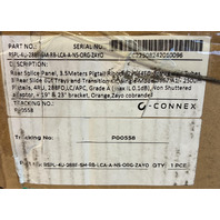 C-CONNEX RSPL-4U-288F-SM-RB-LCA-A-NS-ORG-ZAYO FIBER 4RU REAR SPLICE PANEL LC/APC