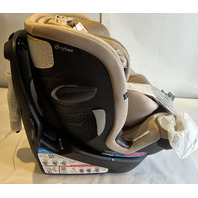 CYBEX CALLISTO G 360 SENSA US/ALMOND BEIGE-BEIGE ROTATING ALL-IN-ONE CAR SEAT