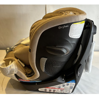 CYBEX CALLISTO G 360 SENSA US/ALMOND BEIGE-BEIGE ROTATING ALL-IN-ONE CAR SEAT