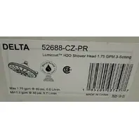 DELTA 52688-CZ-PR UNIVERSAL SHOWERING LUMICOAT CHAMPAGNE BRONZE H2O SHOWER HEAD