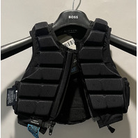 RACESAFE MOTION3 BLACK X-SMALL SHORT YOUNG RIDER BODY PROTECTIVE VEST