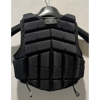 RACESAFE MOTION3 BLACK X-SMALL SHORT YOUNG RIDER BODY PROTECTIVE VEST
