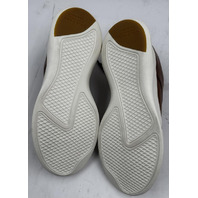 COLE HAAN MENS C40270 BRITISH TAN GRAND+360 CROSSCOURT LEATHER SNEAKERS 8.5 41.5