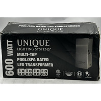 UNIQUE 600SSSL-LED-PS LIGHTING SYSTEMS MULTI-TAP POOL/SPA RATED LED TRANSFORMER