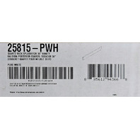 KOHLER 25815-PWH VANITY QUARTZ BACKSPLASH 4" X 30" PURE WHITE