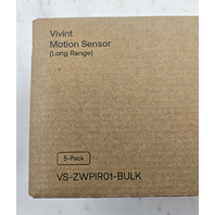 5 PACK VIVINT HOME SECURITY ALARM MOTION SENSOR LONG RANGE VS-ZWPIR01-BULK
