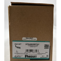 PANDUIT DPA486X88TGY DP6 CAT 6A 10GIG 48 PORT ANGLED PATCH PANEL