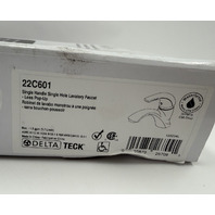 DELTA 22C601 COMMERCIA SINGLE HOLD SINGLE HANDLE BATHROOM FAUCET CHROME