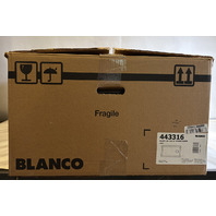 BLANCO INTEOS 443316 33" WORKSTATIONN UNDERMOUNT SINGLE BASIN SINK COLOR CAFE