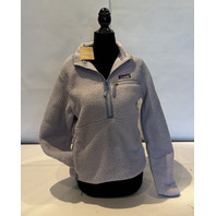 PATAGONIA 22835 WOMEN'S RETRO PILE MARSUPIAL PULLOVER SIZE S PERMAFROST PURPLE