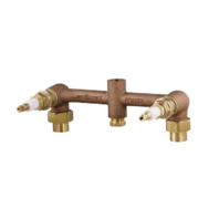 PFISTER 07-31XA 8" 2 ROUGH IN VALVE SHOWER COMBINATION LESS TRIM IN ROUGH BRASS