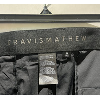 TRAVIS MATHEW MEN HERO HOUR GOLF SHORT 8 INCH A46154 BLACK SIZE 42 NWT