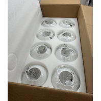 KCO LIGHTING 8-LIGHT SPUTNIK CHANDELIER MODERN CEILING LIGHT W/ GLASS GLOBES