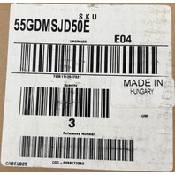 3* SQUARE D 55GDMSJD50E 50E 5.5KV CURRENT-LIMITING POWER FUSE HVL/CC SWITCHGEAR