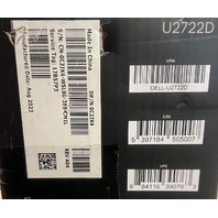 DELL ULTRA SHARP 27" WIDESCREEN LCD MONITOR U2722D QHD W/ 2560X1440 RESOLUTION