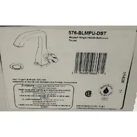 DELTA 576-BLMPU-DST MATTE BLACK SINGLE HANDLE BATHROOM FAUCET