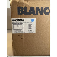 BLANCO 32" 443084 PRECIS SILIGRANIT II SOFT WHITE SUPER SINGLE BOWL UNDERMOUNT