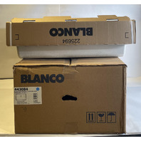 BLANCO 32" 443084 PRECIS SILIGRANIT II SOFT WHITE SUPER SINGLE BOWL UNDERMOUNT