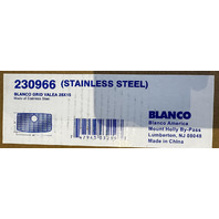 BLANCO 230966 GRID VALEA 28" X 15" STAINLESS STEEL SINK GRID
