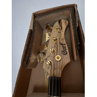 CORT RITHIMIC NAT JEFF BERLIN SIGNATURE 4 STRING ELECTRIC BASS PADUCK SPALTED